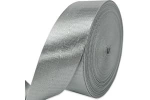 ZHFMLY Nylon Webbing Straps 1 1/2 inch 10yards Flat Wide Belting Webbing Straps 3.8cm Handle Canvas Straps for Bags-Lawn Chair-Pet Collars-DIY Crafts