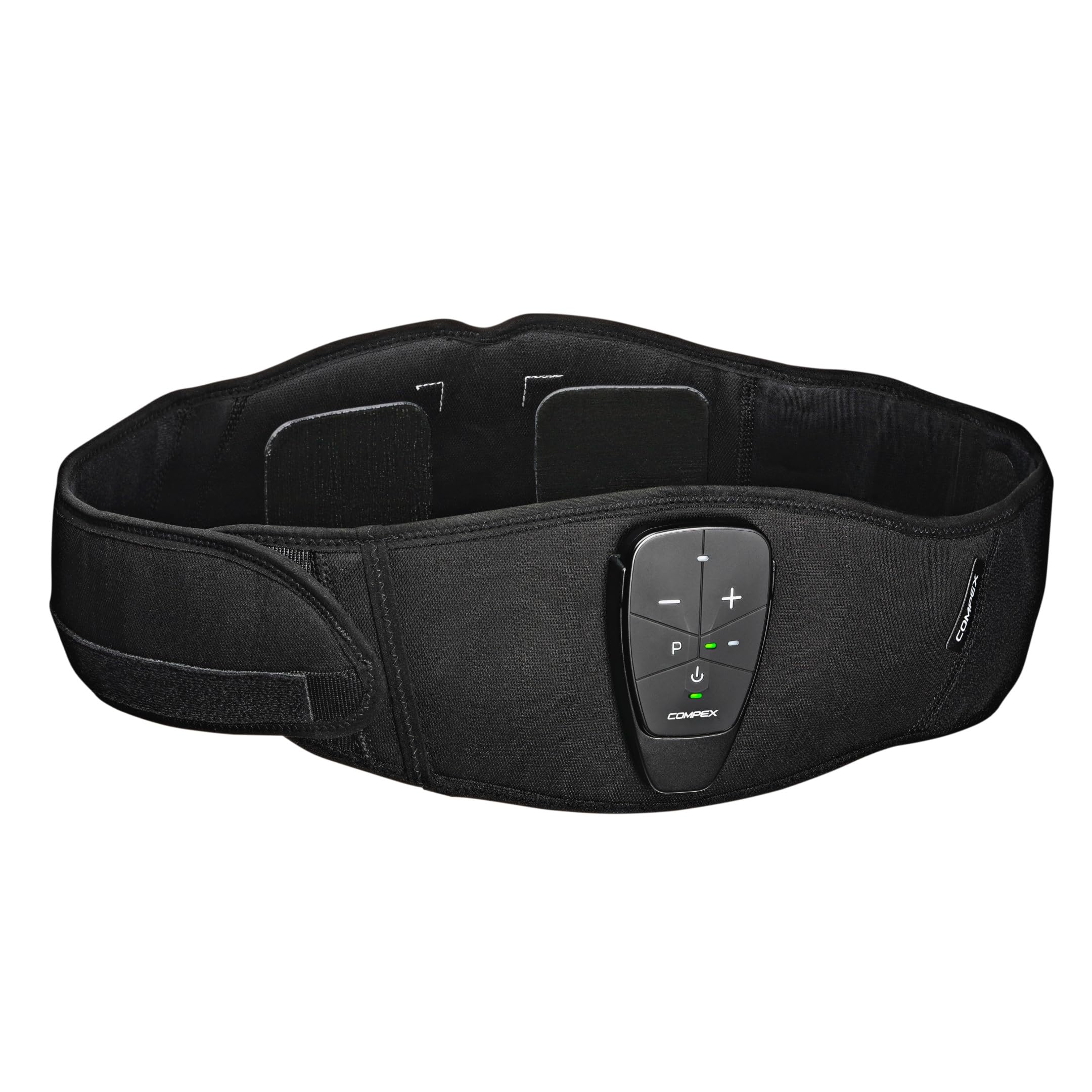Compex Corebelt 1.0 – Ab and Lumbar Electro Stimulation Belt (EMS) - 2 programs to get a flatter, firmer stomach.