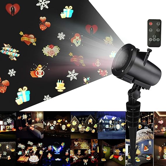 Party Projector Lights, LED Projector Lamp, Waterproof Landscape Lights