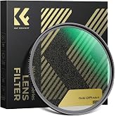 K&amp;F CONCEPT 82mm Gold Diffusion Mist Filter | Soft Light for Vintage Film Texture with 28 Multi-Layer Coatings for Video.Vlog.Photography Nano-X Series FE712