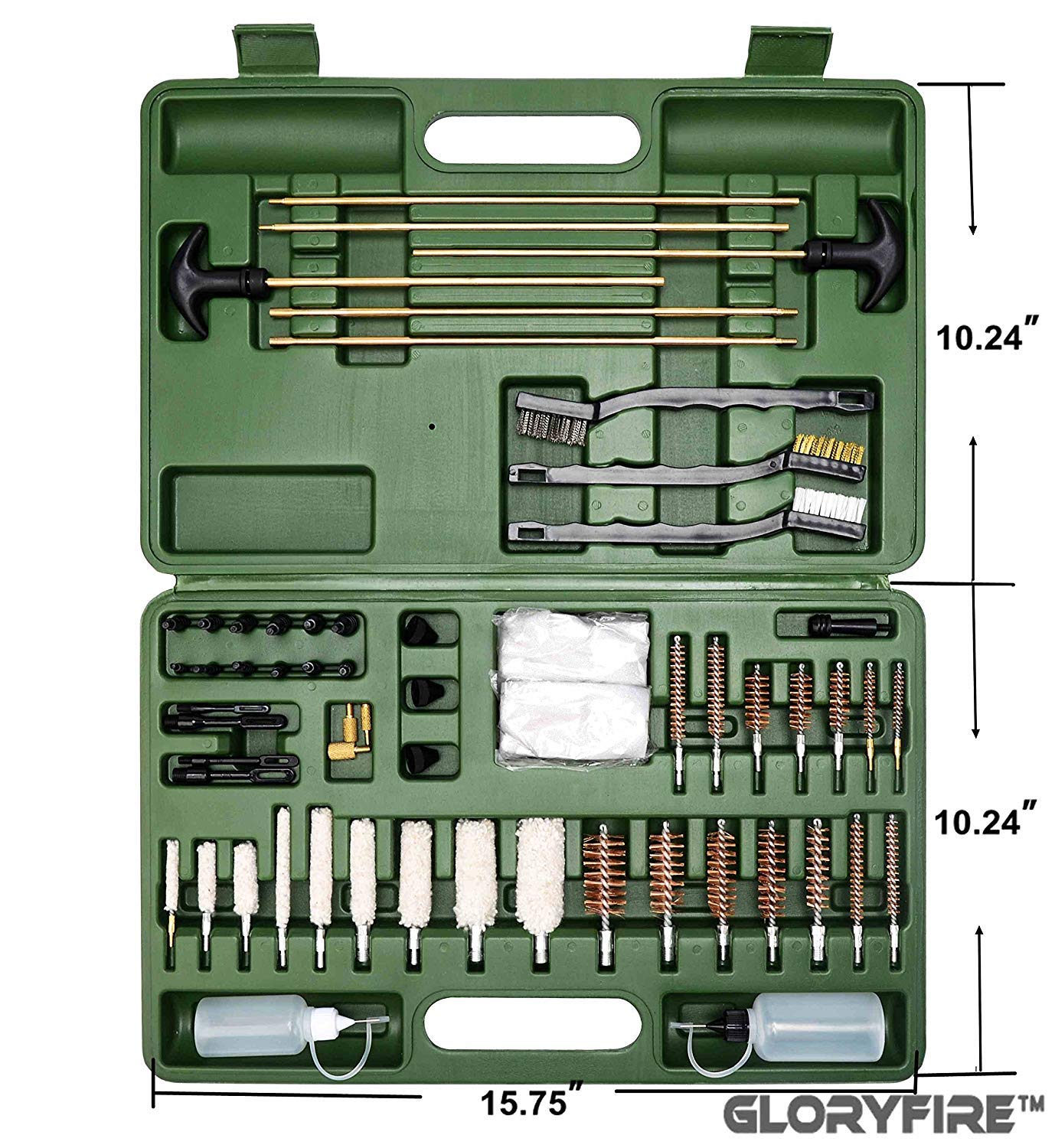 GLORYFIRE Universal Gun Cleaning Kit Hunting Rifle Handgun Shot Gun