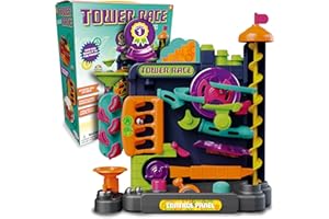 Playful Minds Tower Race Multi-Level Maze Game – A-Maze-ING Action, Multi-Level Challenges, Fast-Paced Control Panel Game – No Batteries Required – Test Your Skills