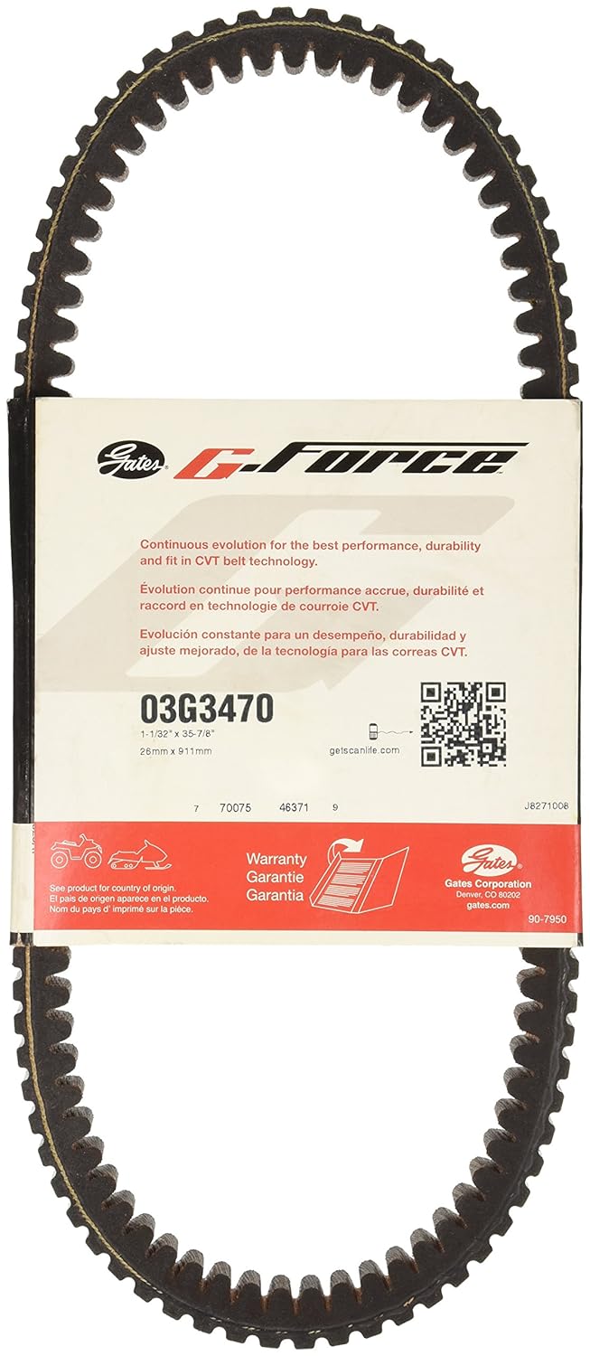 GATES HIGH PERFORMANCE DRIVE BELT FOR KAWASAKI MULE 610 4X4 2005 2006