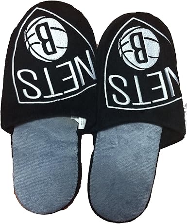 brooklyn nets slippers