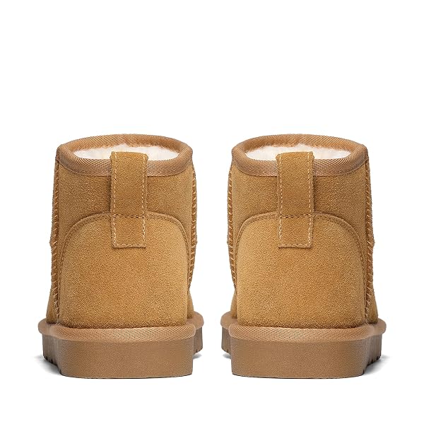 BRUNO MARC MEN’S WINTER BOOTS COZY SUEDE COLD WEATHER OUTDOOR CASUAL WARM FUZZYCLASIC SHORT BOOTS,SIZE 8.5,CHESTNUT,BMUMSB2504