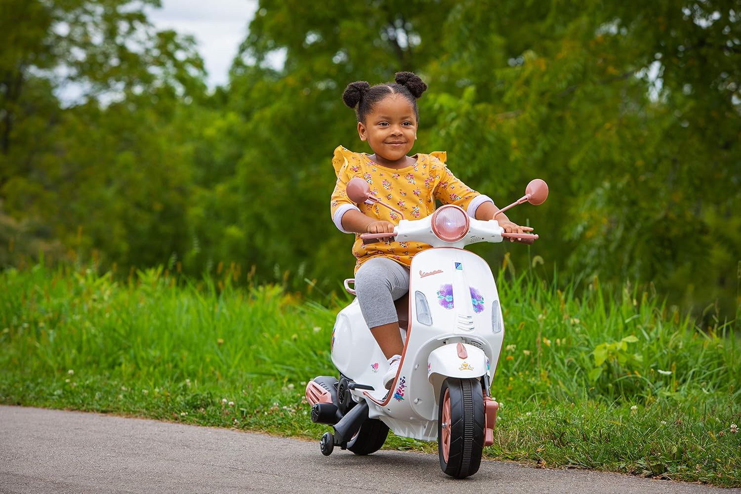 princess scooter electric ride on