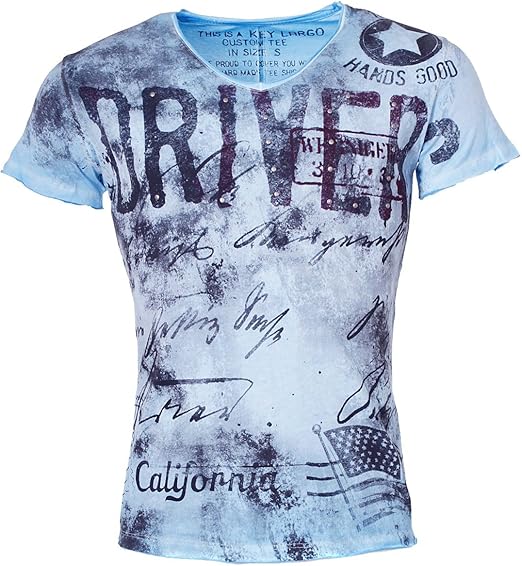 tee shirt homme imprimé vintage