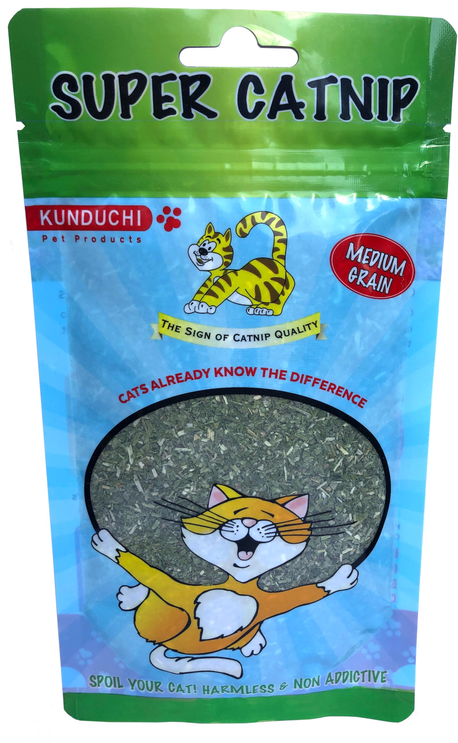Kunduchi Super Catnip Bag 40g Medium Grain