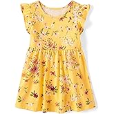 The Children's Place Girls and Toddler Short Sleeve Fashion Dress