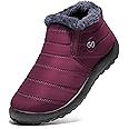 DUOYANGJIASHA Womens Snow Boots Winter Shoes Warm Fur Lined Ankle Booties Waterproof Comfortable Boots for Women