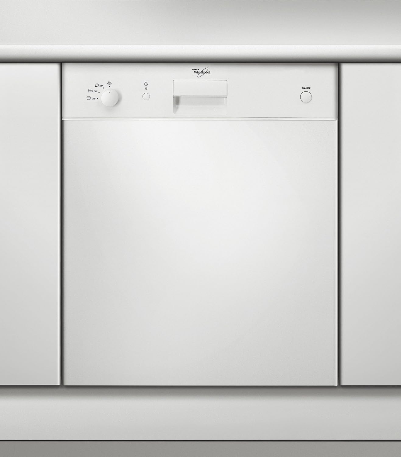 whirlpool semi integrated dishwasher
