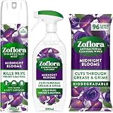 Zoflora 96 Antibacterial Multi-Surface Wipes Midnight Blooms Large Pack view 7