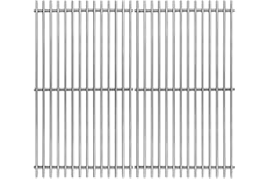 SUZLON 17.5" Stainless Steel 7639 Cooking Grates for Weber Spirit 300 Series, Spirit 700, Genesis Silver B/C, Genesis Gold B/C, Genesis Platinum B/C, Genesis 1000-3500, 7638