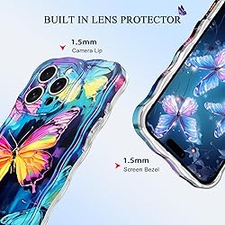 Avocase for iPhone 16 Pro Case, Colorful Oil