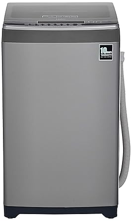 Haier 6.5 Kg Fully-Automatic Top Loading Washing Machine (HWM65-698NZP, Grey)