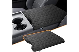 GAWAF Center Console Cover Compatible with Ford F150 2015-2025,2017-2025 F250 F350 F450 with 40/20/40 Jump Seat Armrest Acces