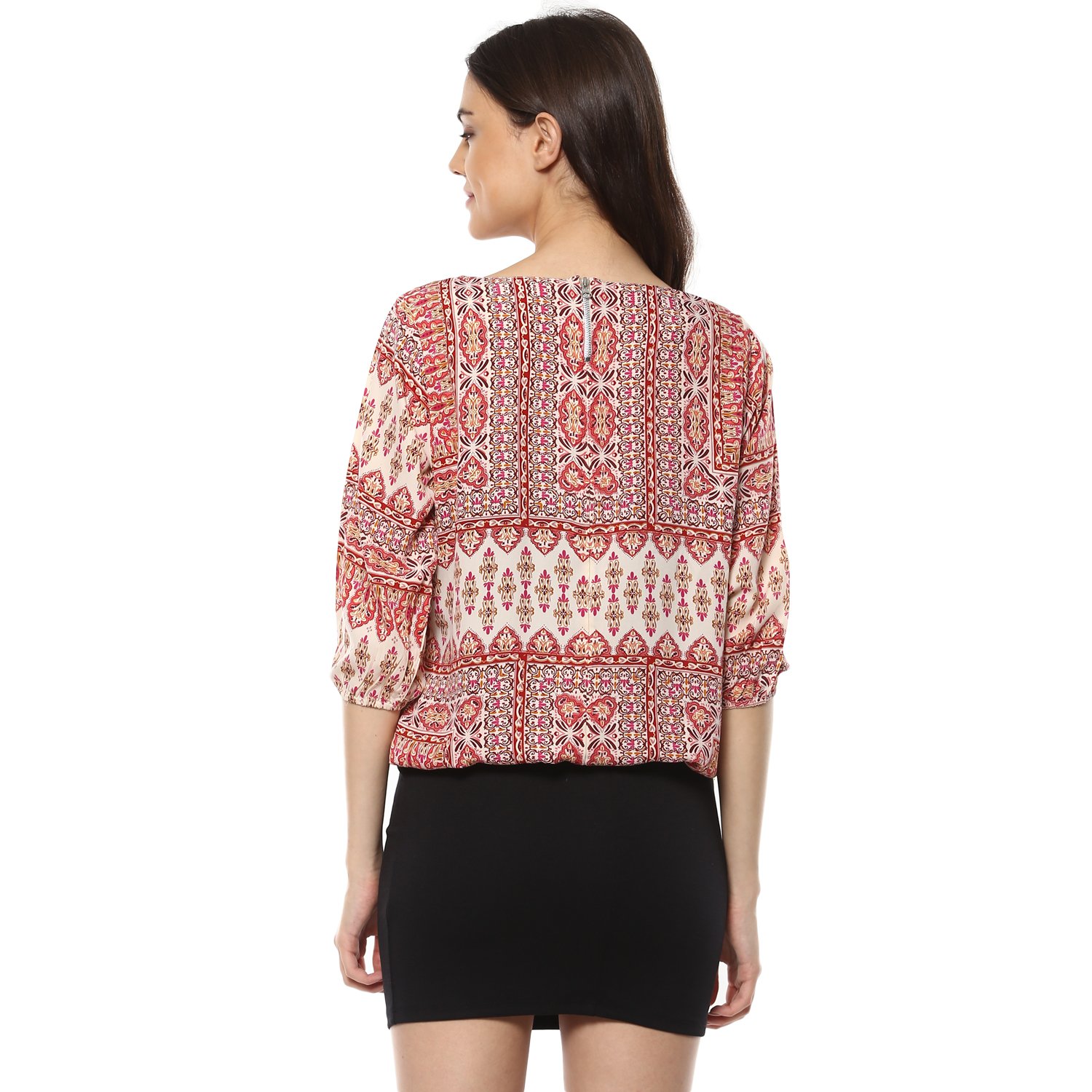 mayra women's crepe top (1708t09653)