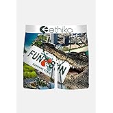 Ethika Men’s Mid Boxer Brief, 4-Way Stretch Performance Underwear - Florida Man