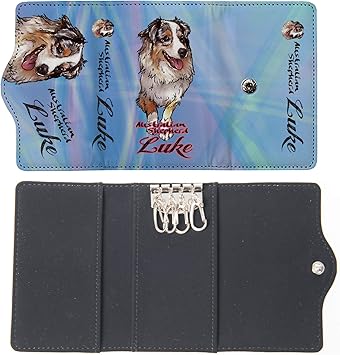 Amazon Printon 愛犬 愛猫の似顔絵で作る キーケース ブルー系 Pet Goods Net 猫 通販
