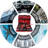 Wetado 200Pcs Car Trim Removal Kit Auto Clip Pliers Door Panel Tool Set Dark Red view 9