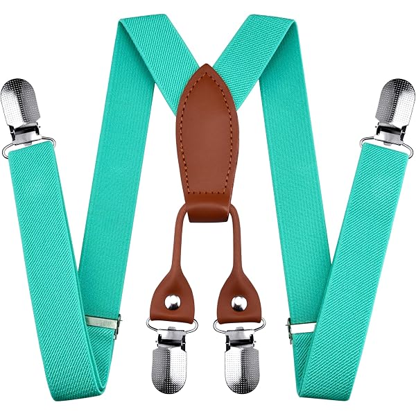 Wicked Braces Hosenträger – Neon Grün, Elastisch & Verstellbar, 96 Cm Lang, Für Fancy Dress & Partys