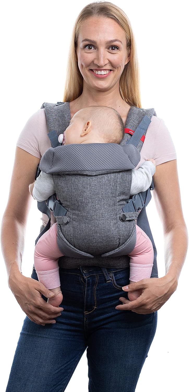 YOU+ME 4-in-1 Lightweight Baby Carriers from Newborn to Toddler 8-32 lbs
