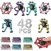 Gokeey Transformable Fidget Spinners for Kids and Adults Stress Relief Sensory Toys for Boys and Girls Fingertip Gyros for Kids Classroom Birthday Party Favors