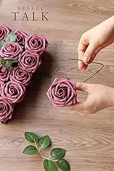 Breeze Talk Artificial Flowers Roses Realistic Fake