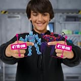 MRBEAST LAB Hybrids Multi Pack Spider vs Energy Panther Action Figures view 2