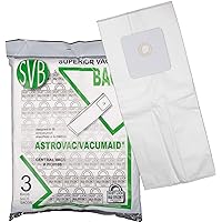 VACUMAID ASTROVAC DUSTLOCK Vacuum Bag Multi-PLY 12 Gallon 3 Pack SVB