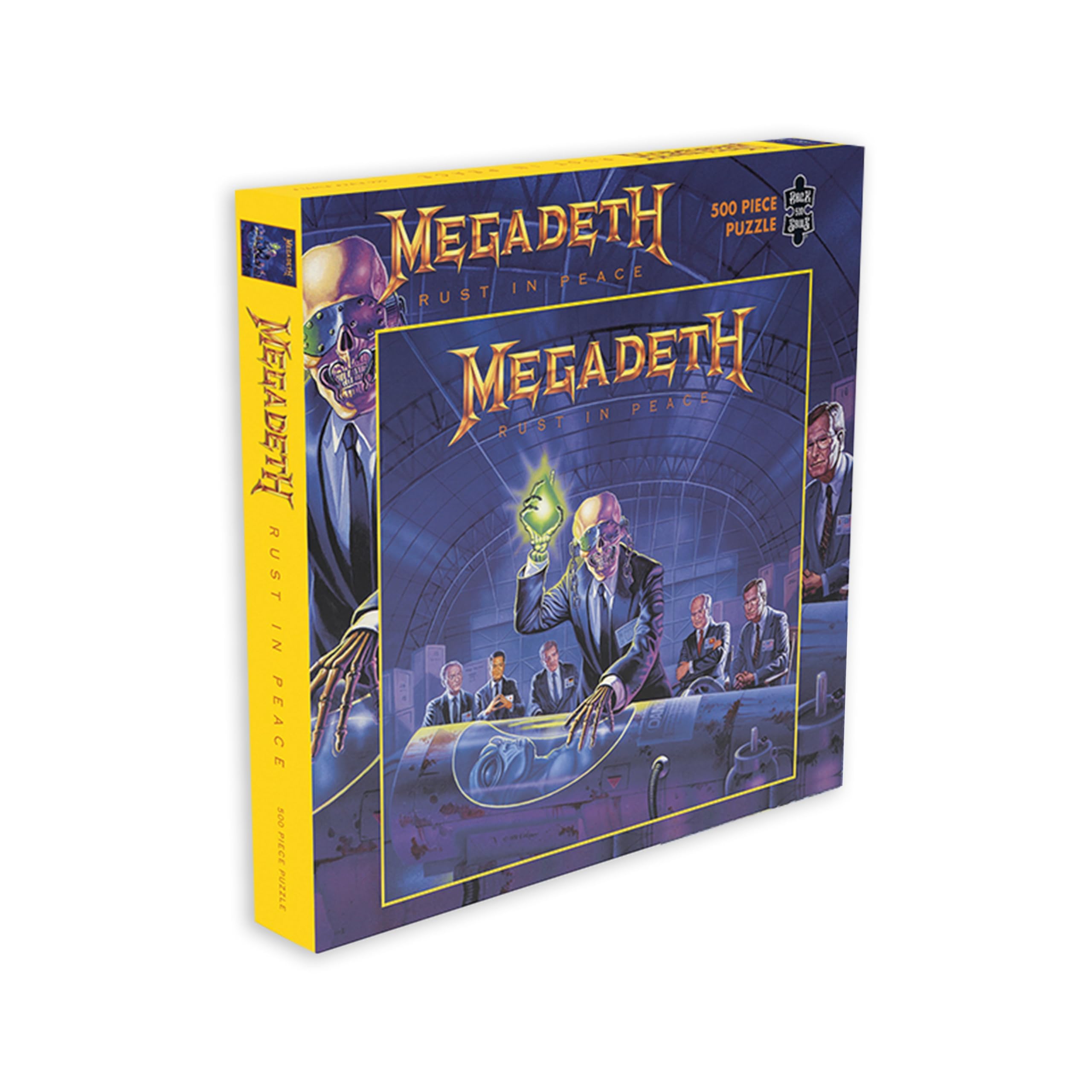 Megadeth Jigsaw Puzzle Rust In Peace Album Cover Official 500 Piece One Size