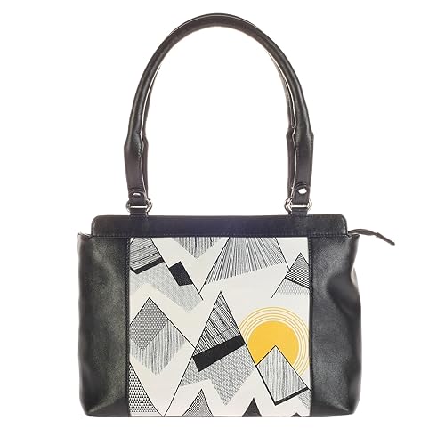 Khadims Womens PU Tote Shoulder Bag (Multicolour)