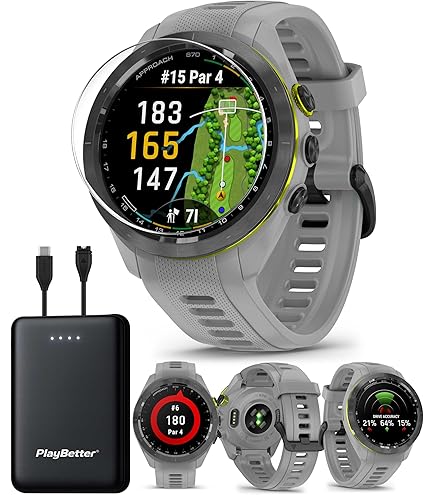 Amazon.com: Garmin Approach S70 42MM Gray- Fitness Tracker Golf