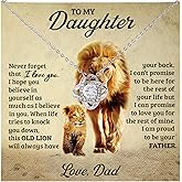 Mapileng Father To Daughter Necklace - Daughter Gift, Dad Necklace
