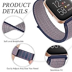 Nylon Bands for Fitbit Versa 2 Bands/Fitbit