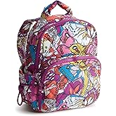 Vera Bradley Women's Featherweight Small Banbury Backpack, Flutter, One Size