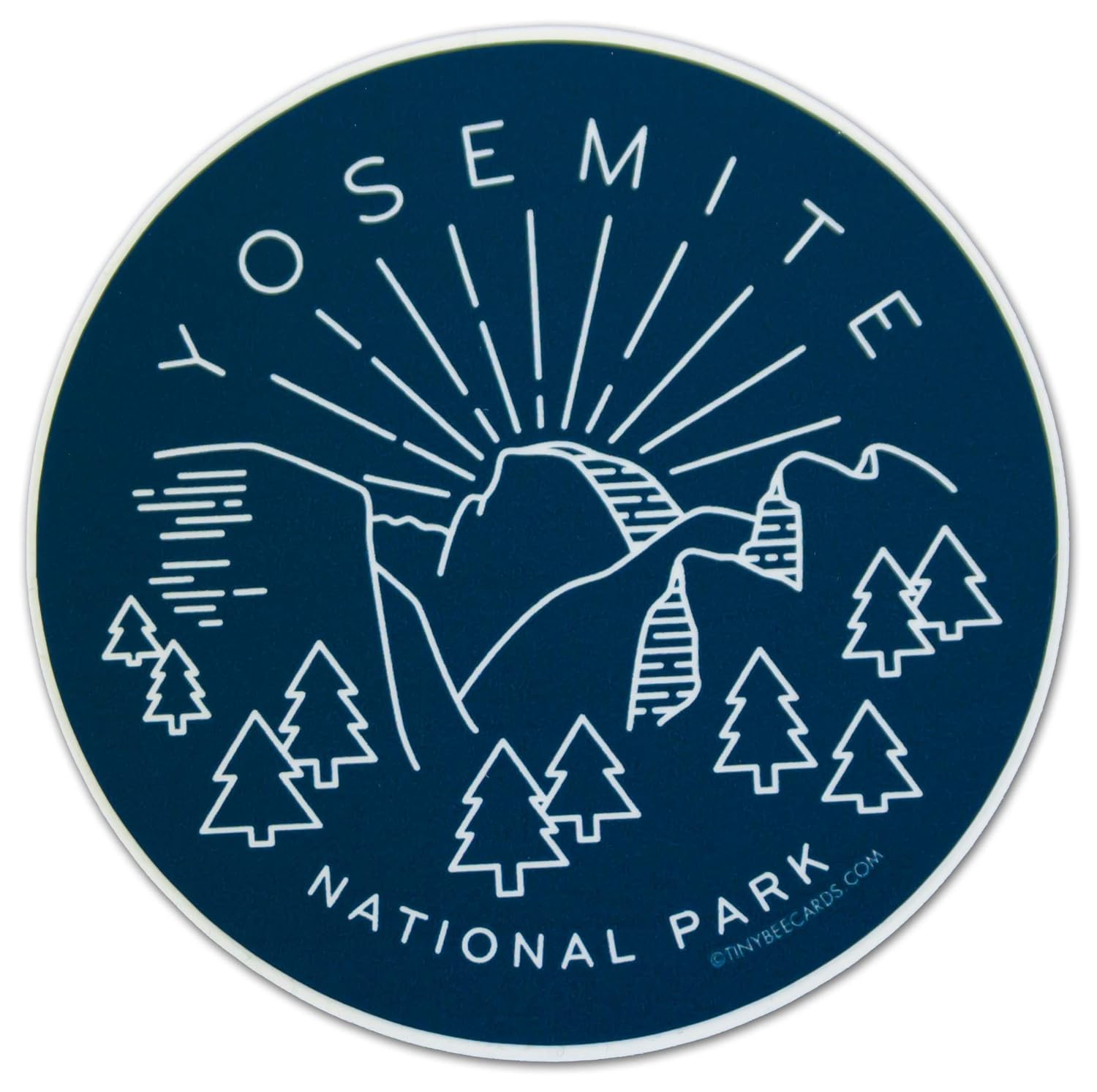 Yosemite National Park Sticker Dishwasher Safe Nature