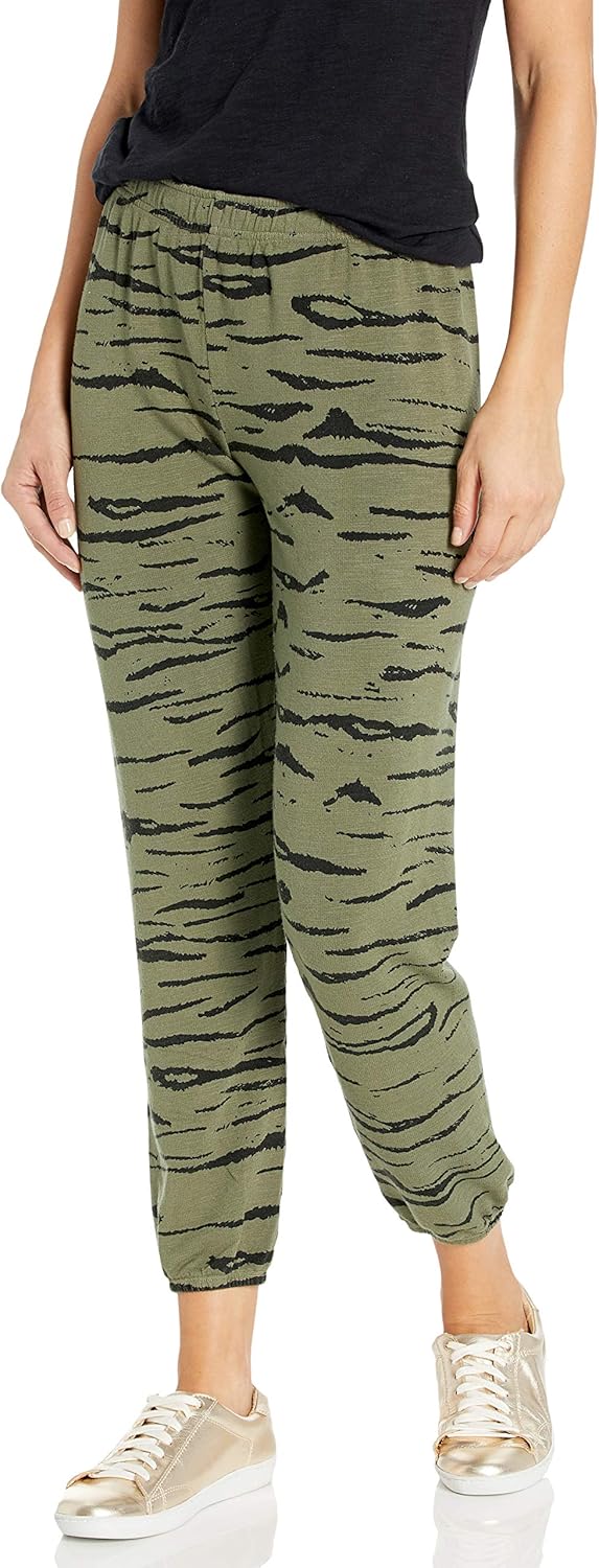 tiger print sweatpants