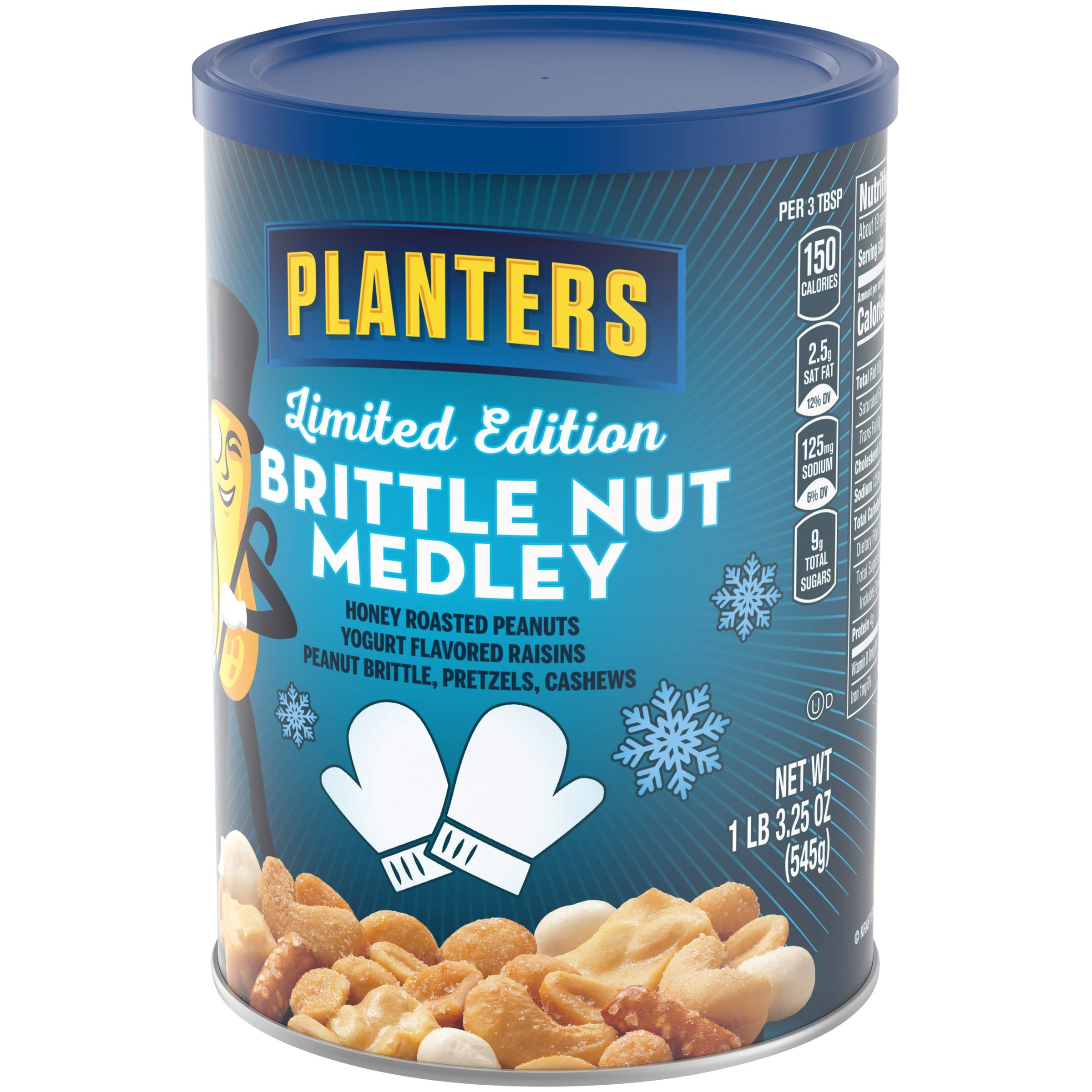 Planters Brittle Nut Medley (19.25oz Canister) Buy Online in UAE