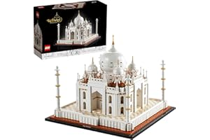 LEGO Architecture Taj Mahal 21056 Building Set - Landmarks Collection, Display Model, Collectible Home Décor Gift Idea and Model Kits for Adults and Architects to Build