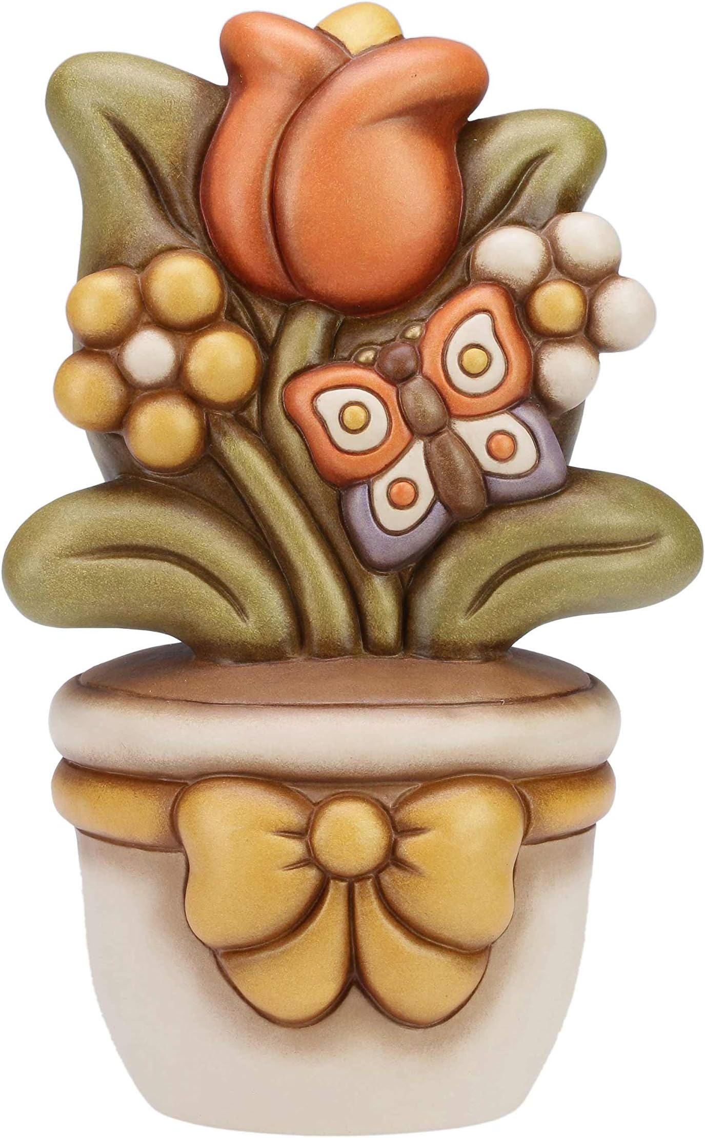 Thun Pot, Ceramic, Multicoloured, Unique