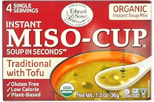 Edward and Sons Organic Traditional Miso - Cup - Case of 12 - 1.3 oz.