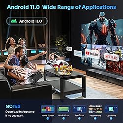 2024 NEW Smart Mini Projector with 180° Adjustable