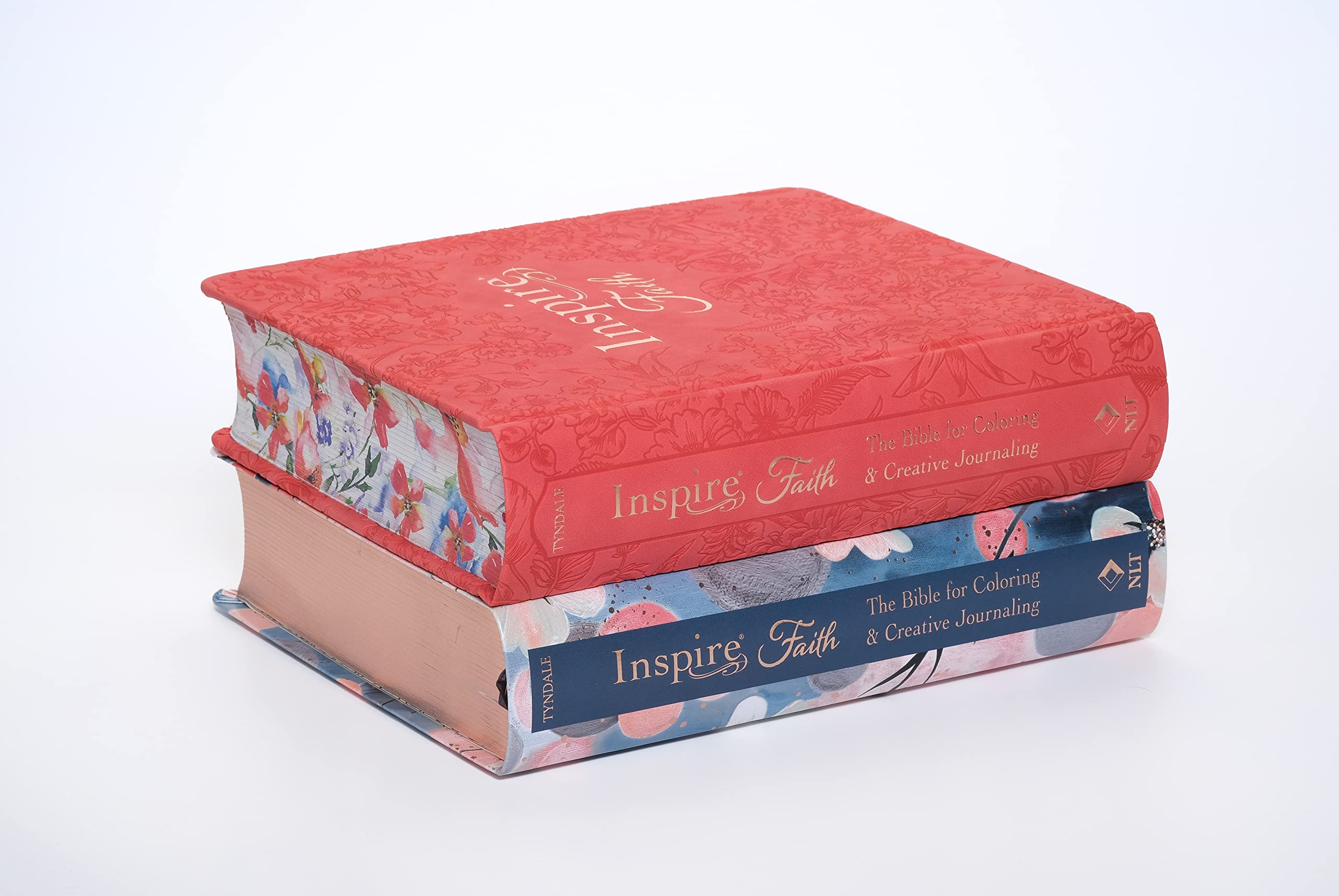 Inspire FAITH Bible NLT, Filament Enabled (LeatherLike, Watercolor Garden): The Bible for Coloring & Creative Journaling Inspire FAITH Bible NLT, Filament Enabled (LeatherLike, Watercolor Garden): The Bible for Coloring & Creative Journaling Imitation Leather