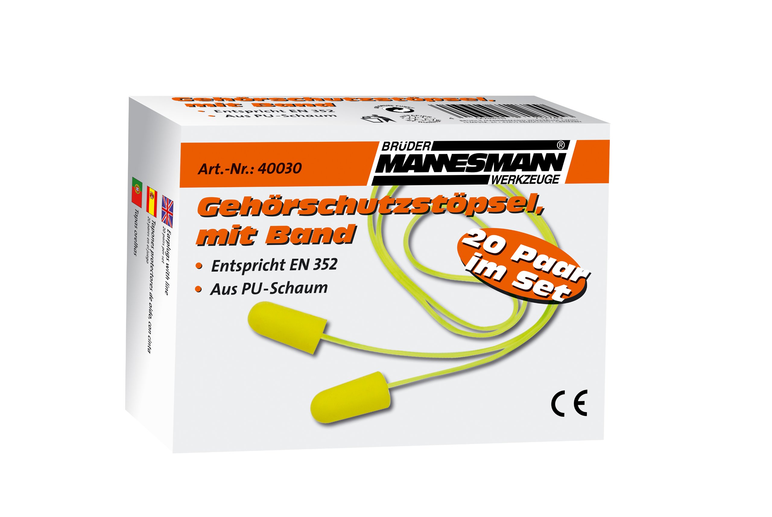 Mannesmann Ear Plugs – M40030
