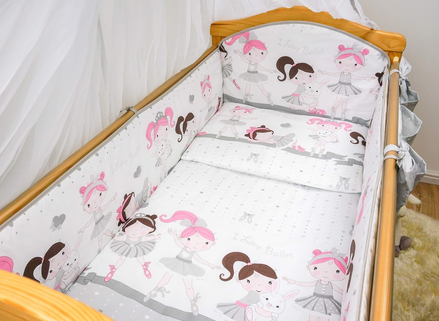 round cot fitted sheet