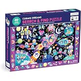 Mudpuppy - Cosmic Dreams 64 Piece Search &amp; Find Puzzle for Kids | Ages 4-6, 6-8, 40+ Outerspace Items to Find, Build Observation Skills, Family Fun, Screen-Free Play, FSC Certified