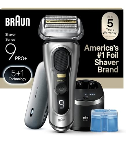 Amazon.com: Braun Series 9 PRO+ Electric Shaver, Shaving Kit with