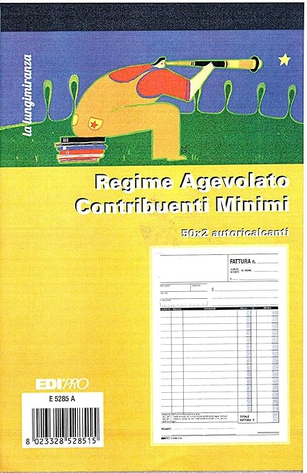 Edipro Fattura Regime Forfettario 50x2 E5285a