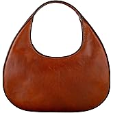 Time Resistance Leather Handbag - Full Grain Leather Purse for Women - Top Handle Bag - Tote Bag